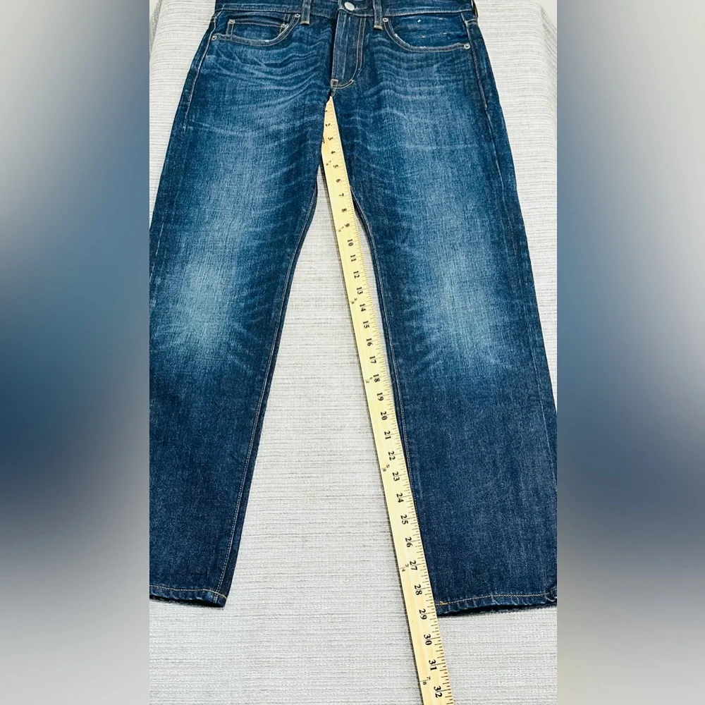 J. Crew 484 Straight Denim Jeans Men's Size‎ W30xL30 Blue Dark Wash 5-Pocket